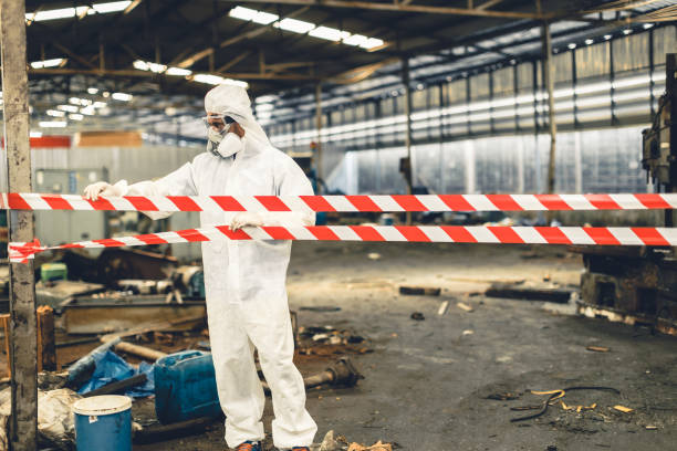 Professional Odor Removal technician working in Applegate, CA